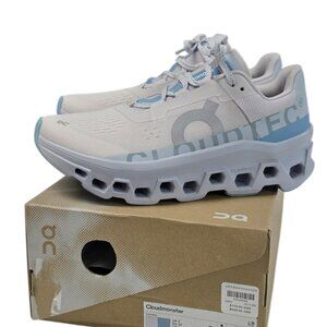 On Cloudmonster Sneakers, Frost/Wash, Lifestyle, Athletic, Runners,Womens Size 8